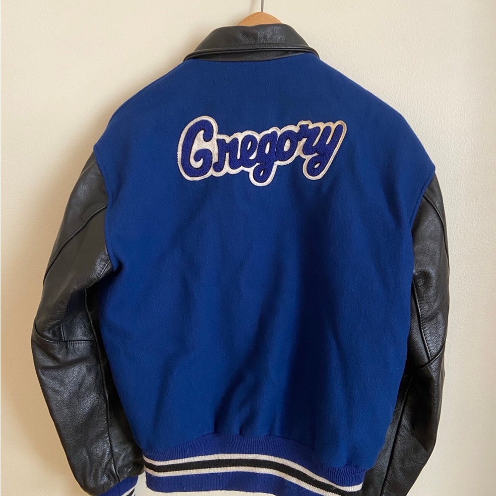 Vintage Y2K Leather Varsity Jacket 2004 - Small - Picture 5 of 14